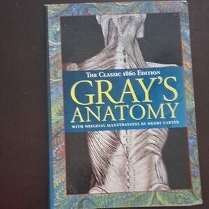 Gray's Anatomy Classic 1860 Edition Paperback - Blue Cover